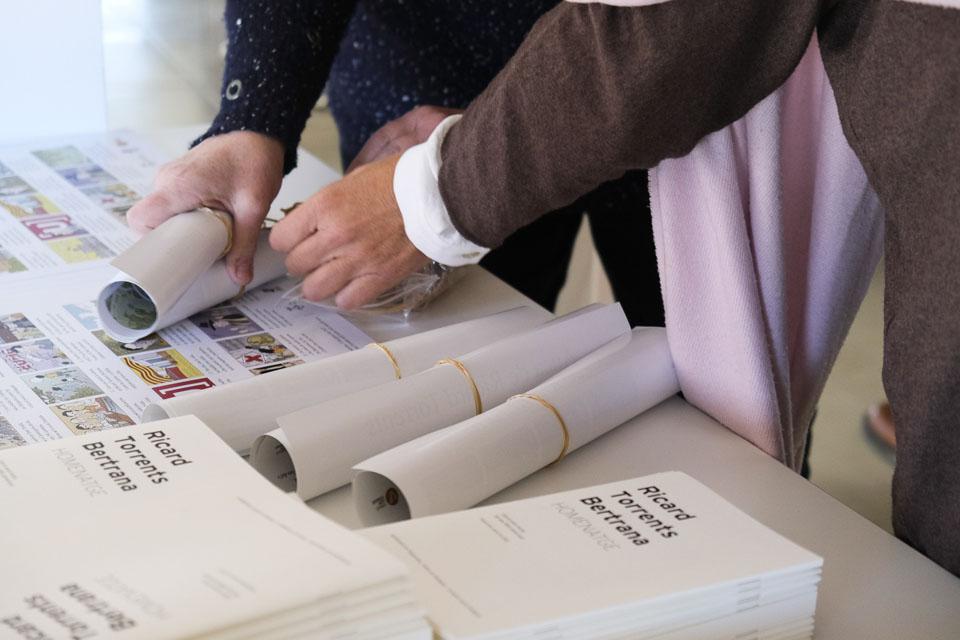 Folgueroles homenatja Ricard Torrents