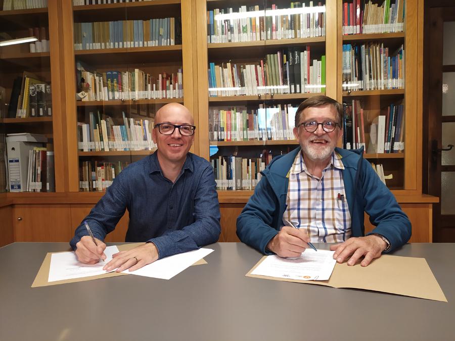 La Fundació Miquel Martí i Pol i la Fundació Jacint Verdaguer signen un conveni de col·laboració