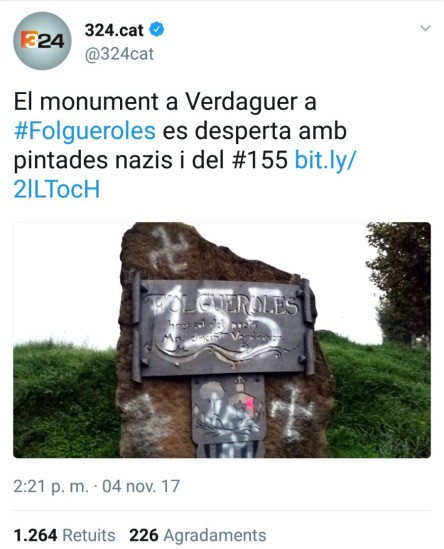 Amb la paraula pura i neta construirem catedrals que no podran tapar!