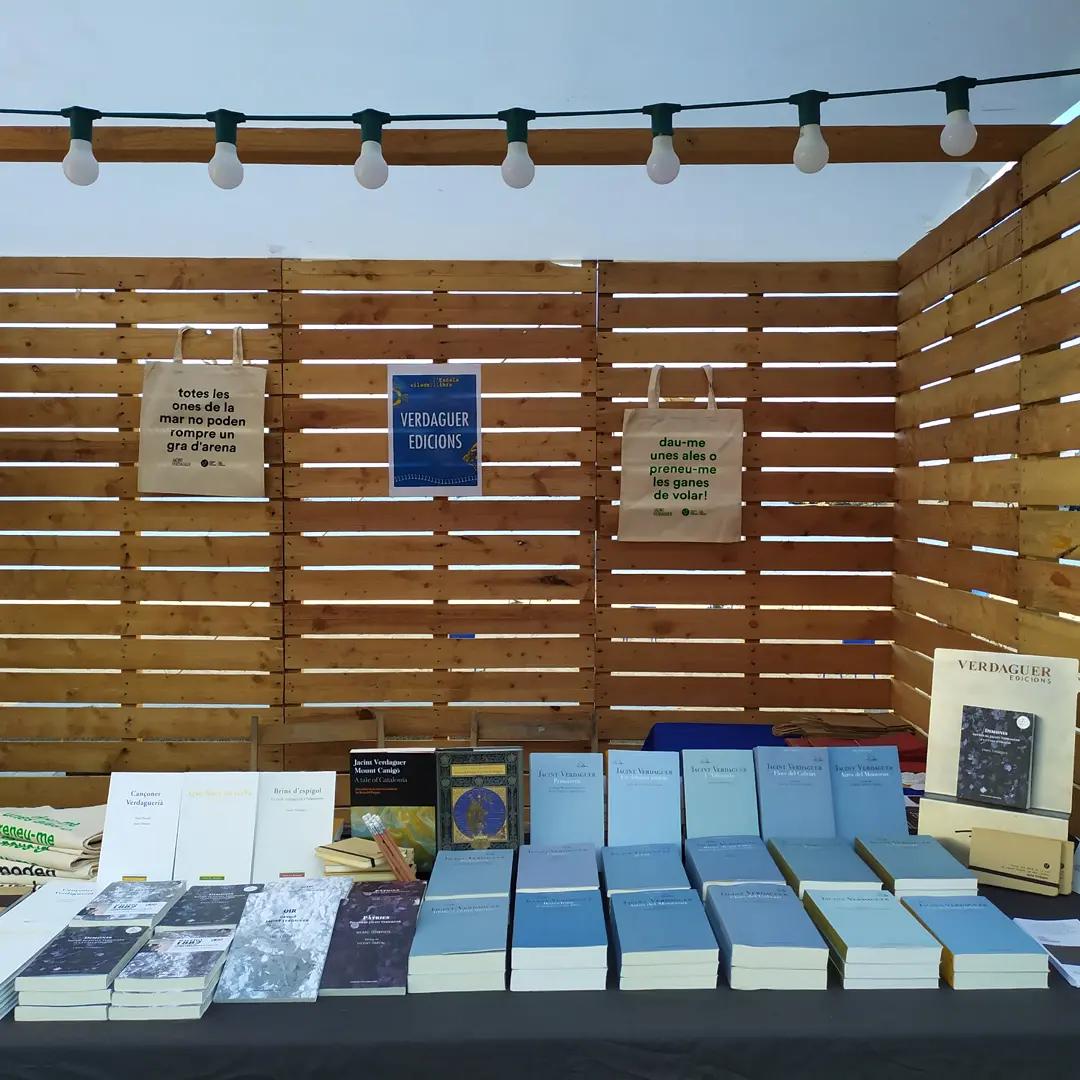 Verdaguer ben present a l’Escala Vila del Llibre