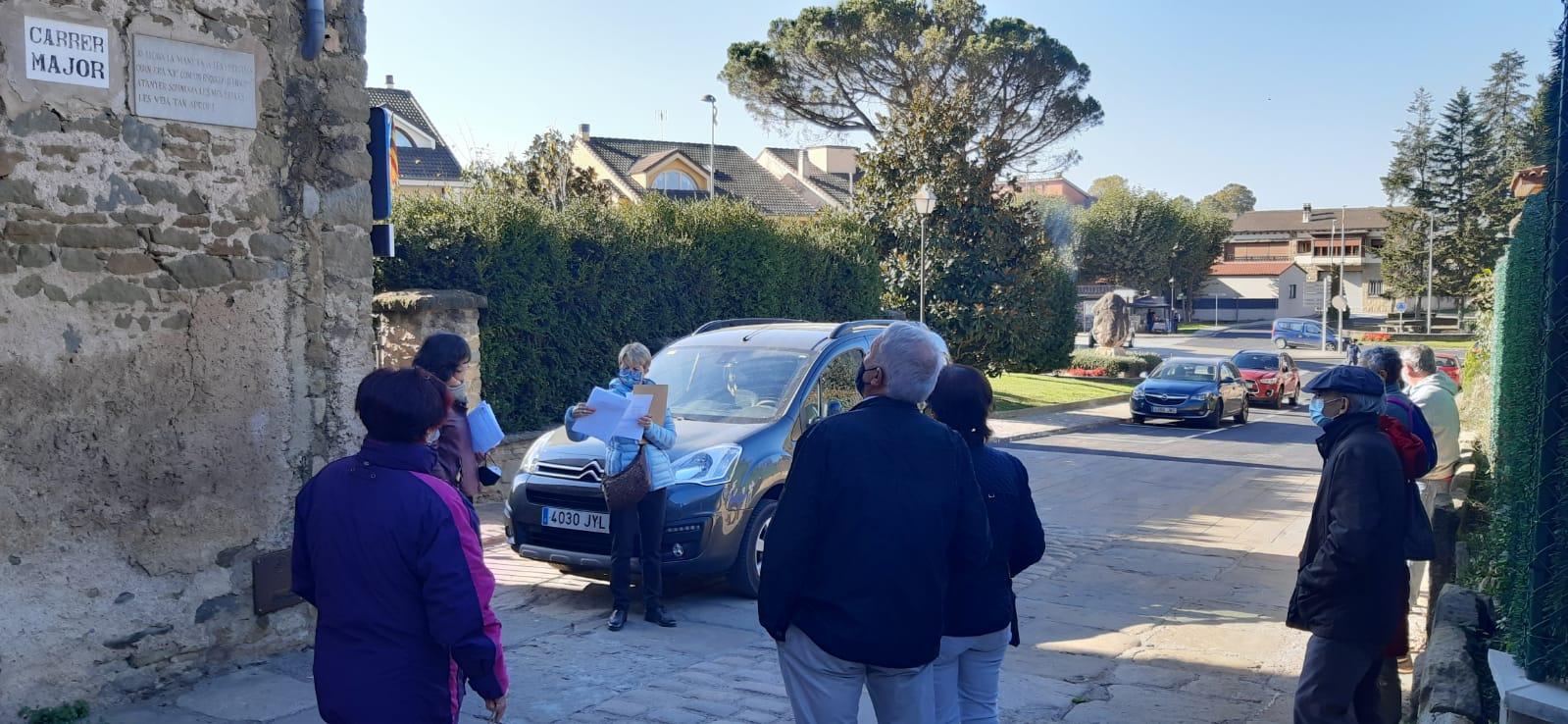 S'estrena la ruta literària dedicada als poetes de Folgueroles: Verdaguer i Anna Dodas.
