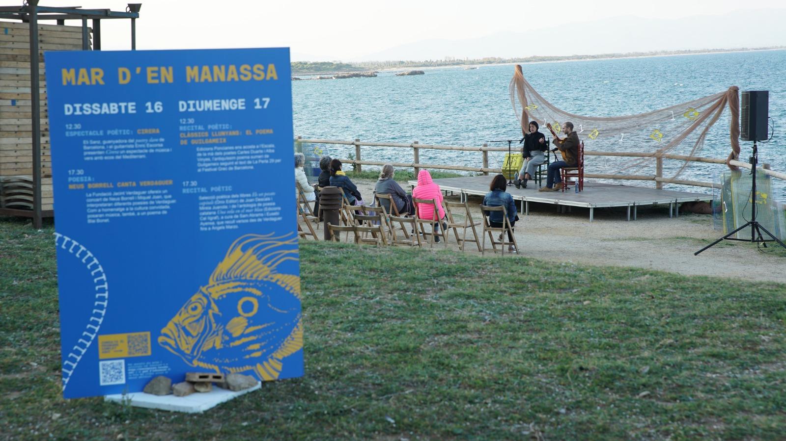 Verdaguer ben present a l'Escala Vila del Llibre